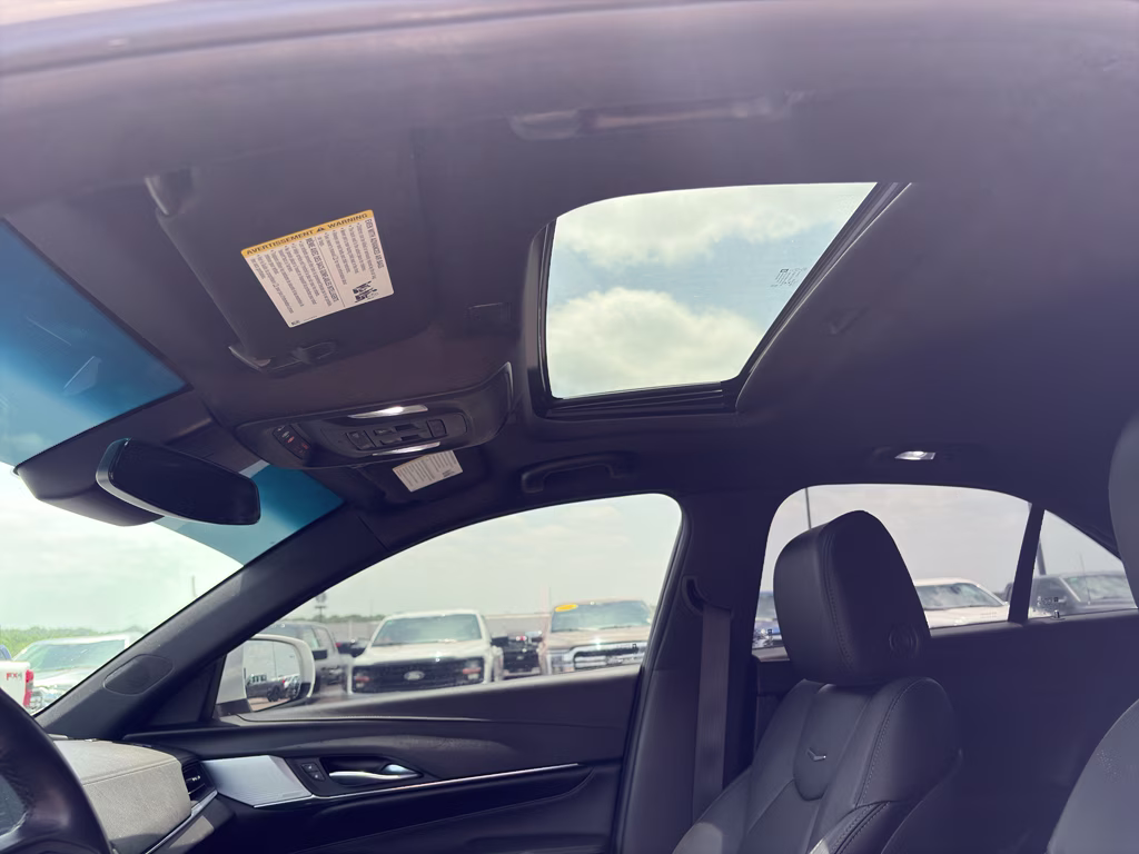 2021 Summit White Cadillac CT4 Premium Luxury RWD Sedan
