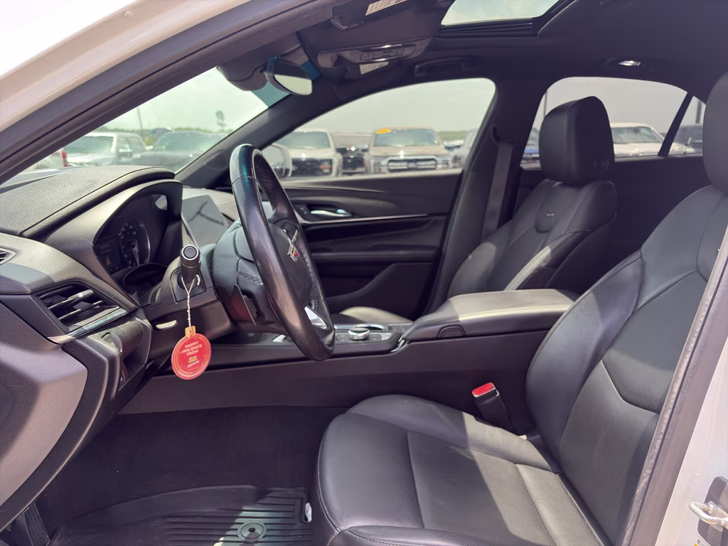 2021 Summit White Cadillac CT4 Premium Luxury RWD Sedan