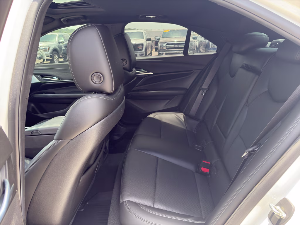 2021 Summit White Cadillac CT4 Premium Luxury RWD Sedan