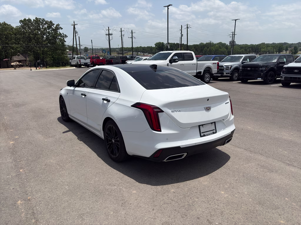 2021 Summit White Cadillac CT4 Premium Luxury RWD Sedan