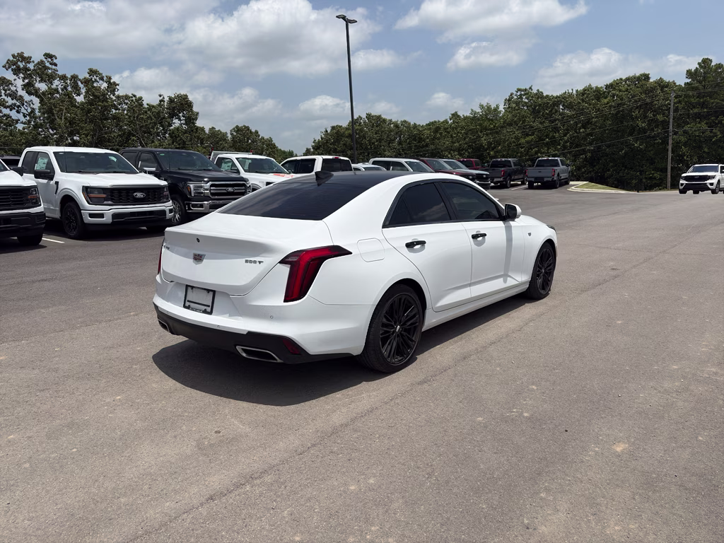 2021 Summit White Cadillac CT4 Premium Luxury RWD Sedan