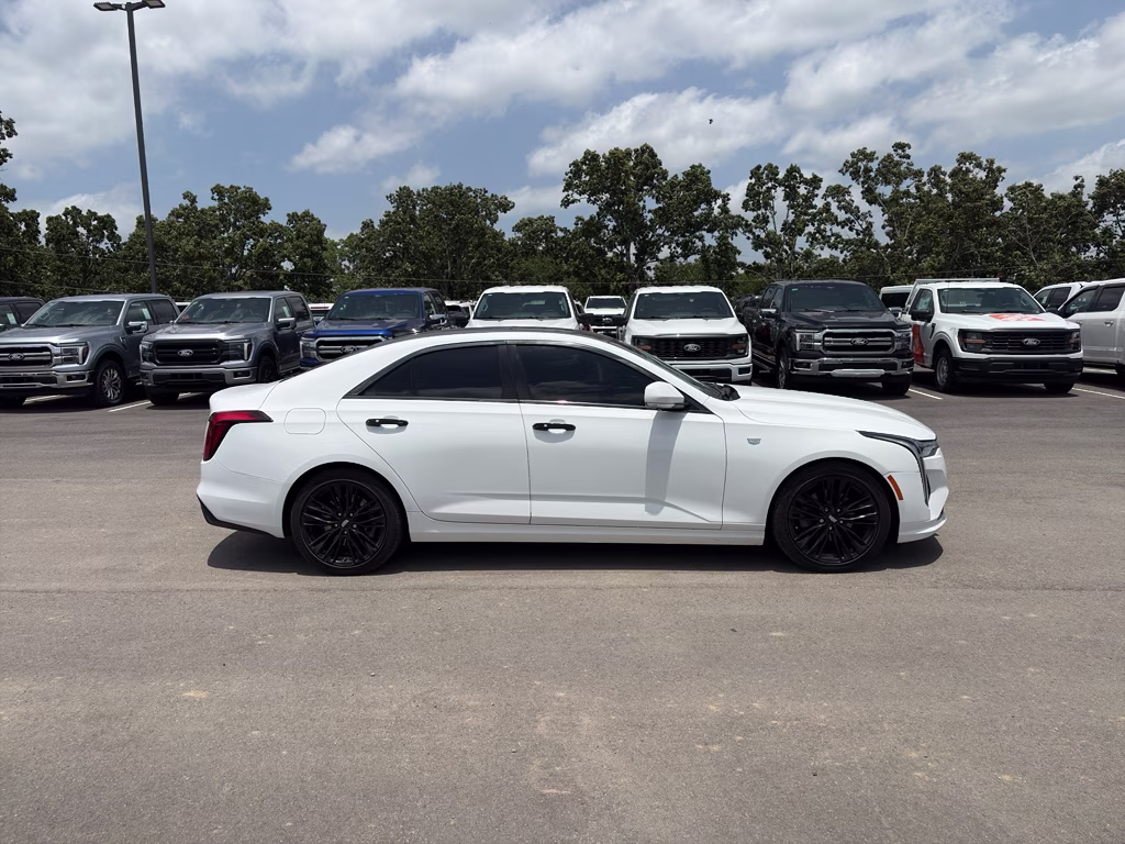 2021 Summit White Cadillac CT4 Premium Luxury RWD Sedan