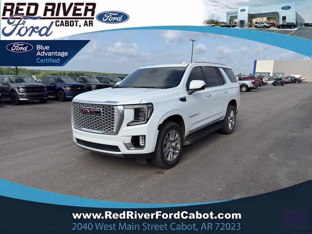 2021 Summit White GMC Yukon Denali 4X4 SUV