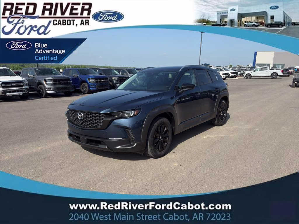 2024 Ingot Blue Metallic Mazda CX-50 2.5 S Preferred Package AWD SUV