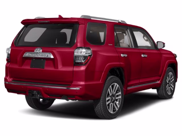 2021 Red Toyota 4Runner Limited 4X4 Crossover