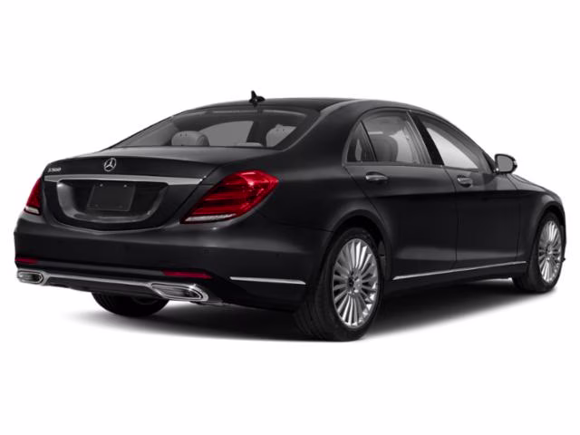 2018 Black Mercedes-Benz S-Class S 560 AWD Sedan