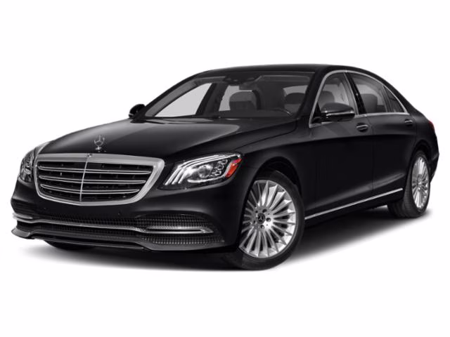 2018 Black Mercedes-Benz S-Class S 560 AWD Sedan