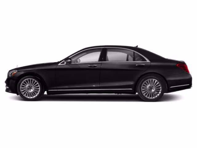 2018 Black Mercedes-Benz S-Class S 560 AWD Sedan