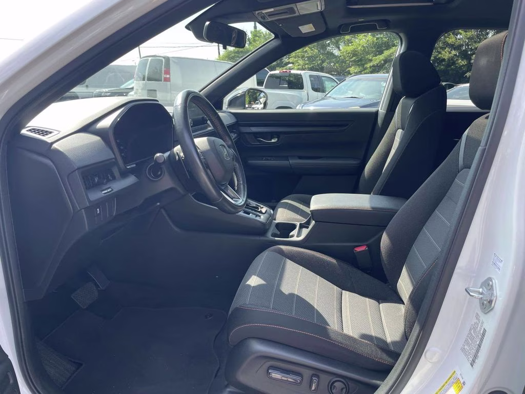 2023 Platinum White Pearl Honda CR-V Hybrid Sport FWD SUV