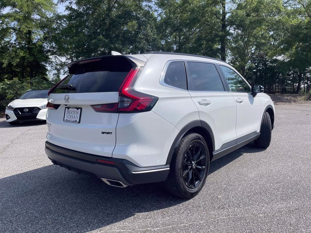 2023 Platinum White Pearl Honda CR-V Hybrid Sport FWD SUV