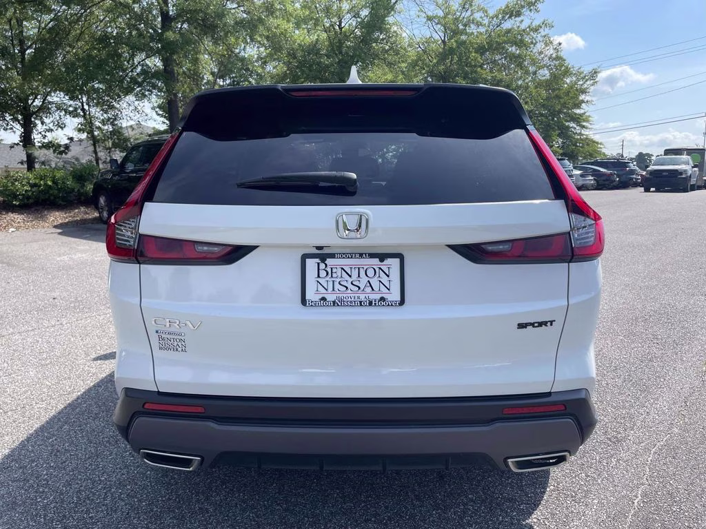 2023 Platinum White Pearl Honda CR-V Hybrid Sport FWD SUV
