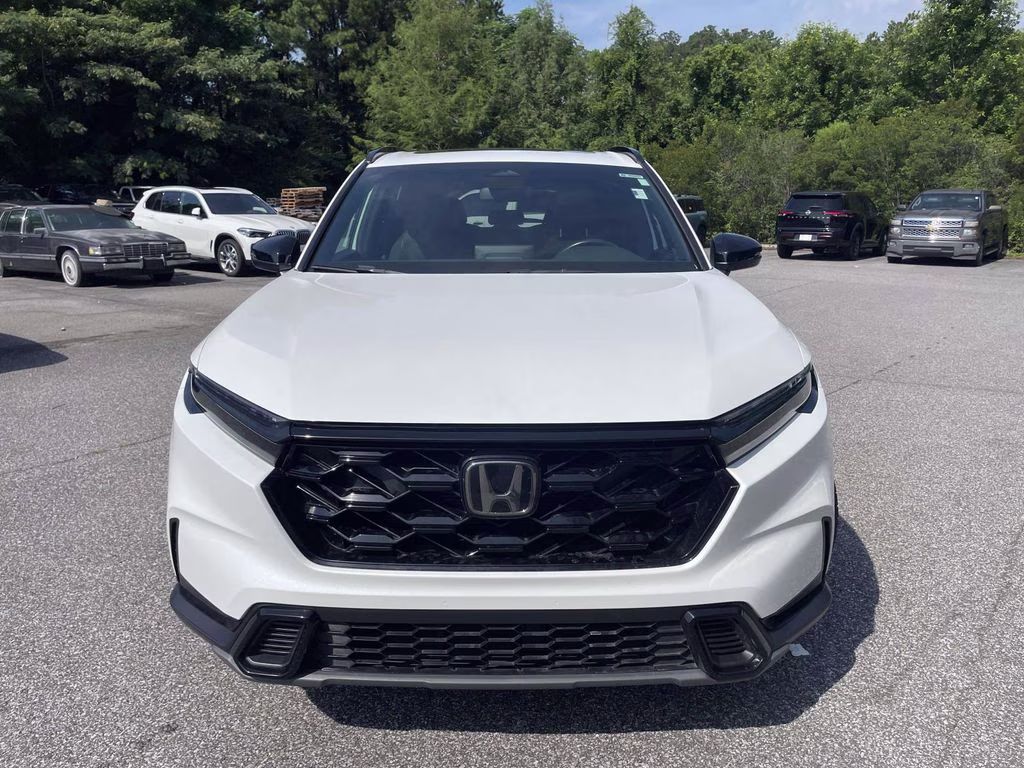 2023 Platinum White Pearl Honda CR-V Hybrid Sport FWD SUV