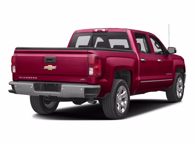 2017 Siren Red Tintcoat Chevrolet Silverado 1500 LTZ 4X4 Truck