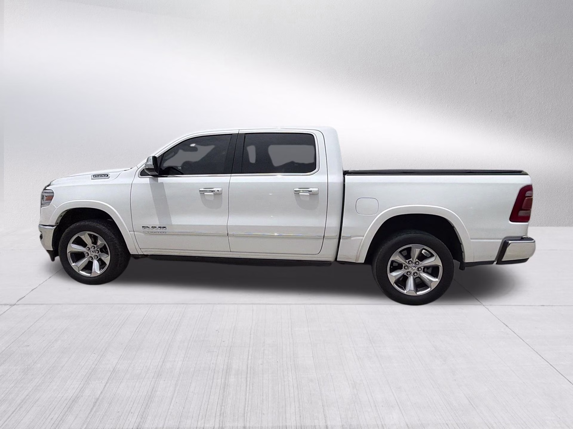 2019 Ivory White Tri-Coat Pearlcoat Ram 1500 Limited 4X4 Truck