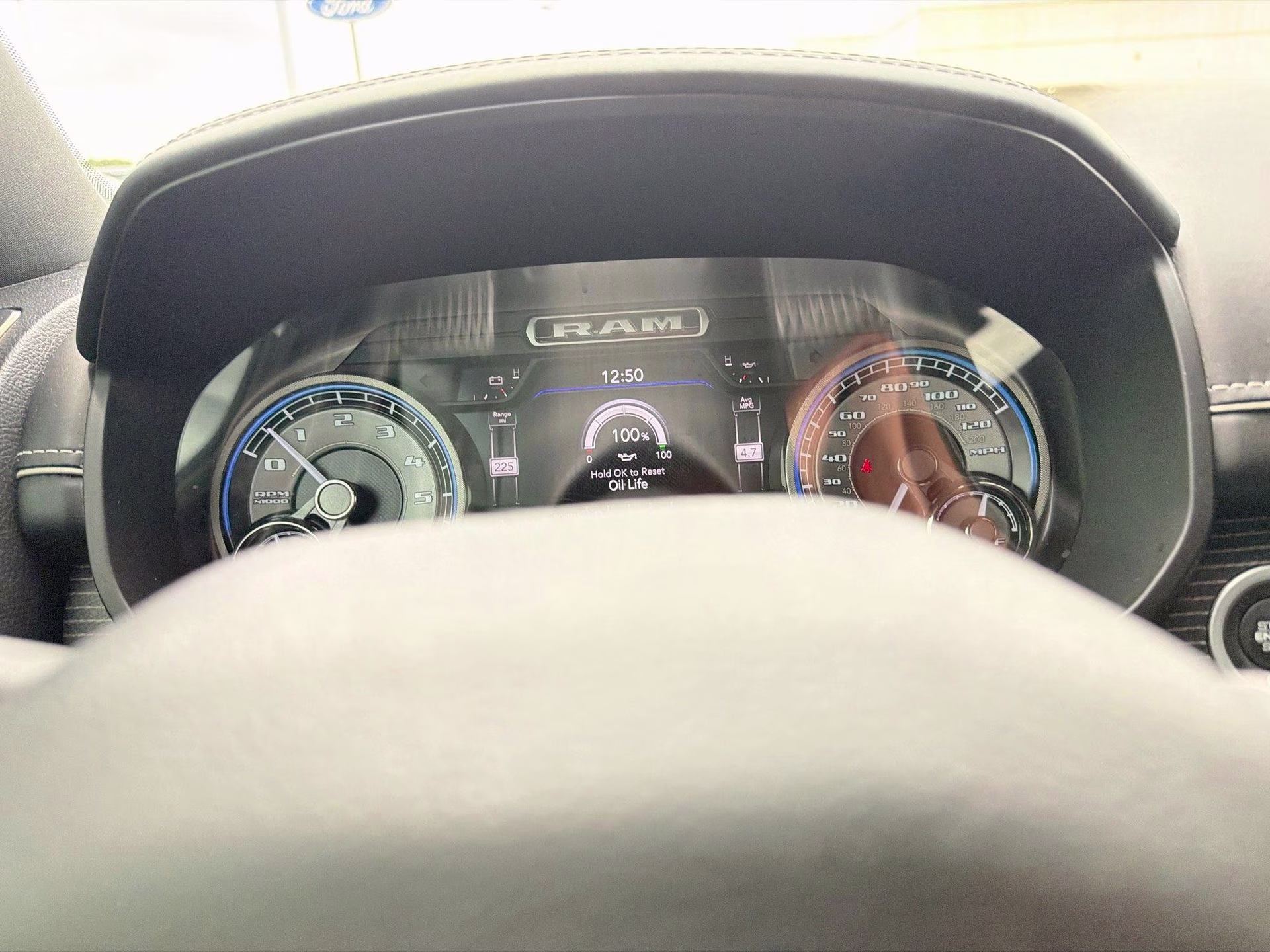 2019 Ivory White Tri-Coat Pearlcoat Ram 1500 Limited 4X4 Truck