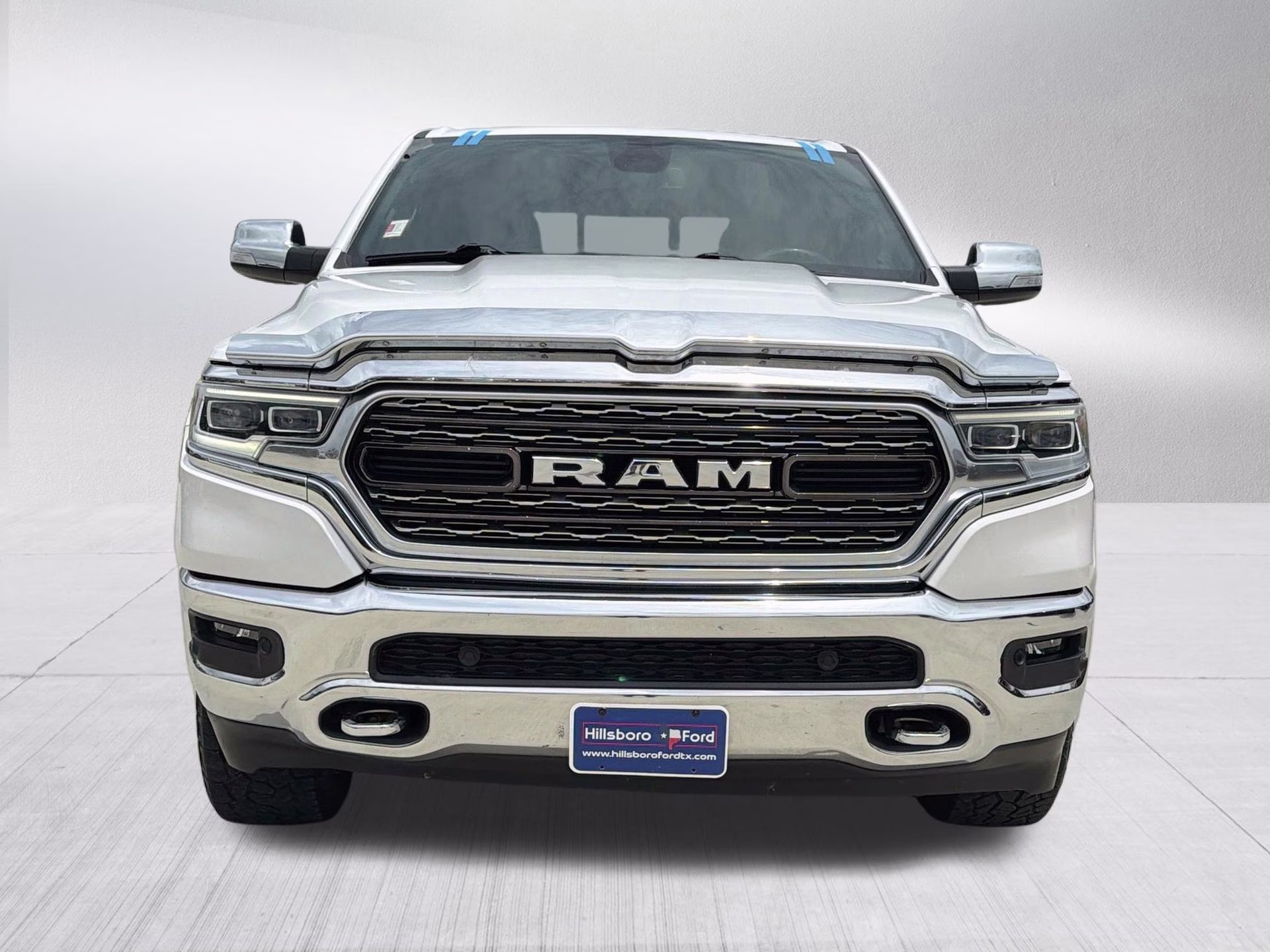 2019 Ivory White Tri-Coat Pearlcoat Ram 1500 Limited 4X4 Truck
