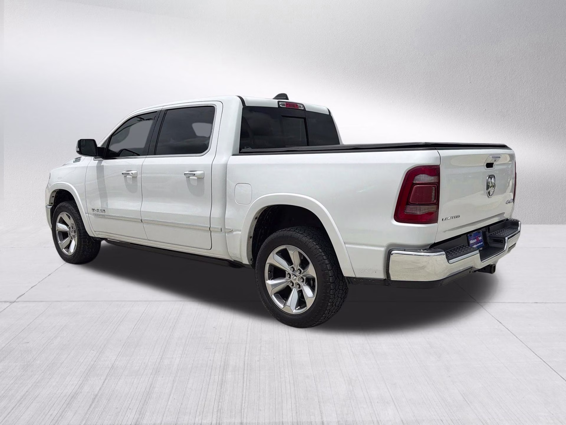 2019 Ivory White Tri-Coat Pearlcoat Ram 1500 Limited 4X4 Truck