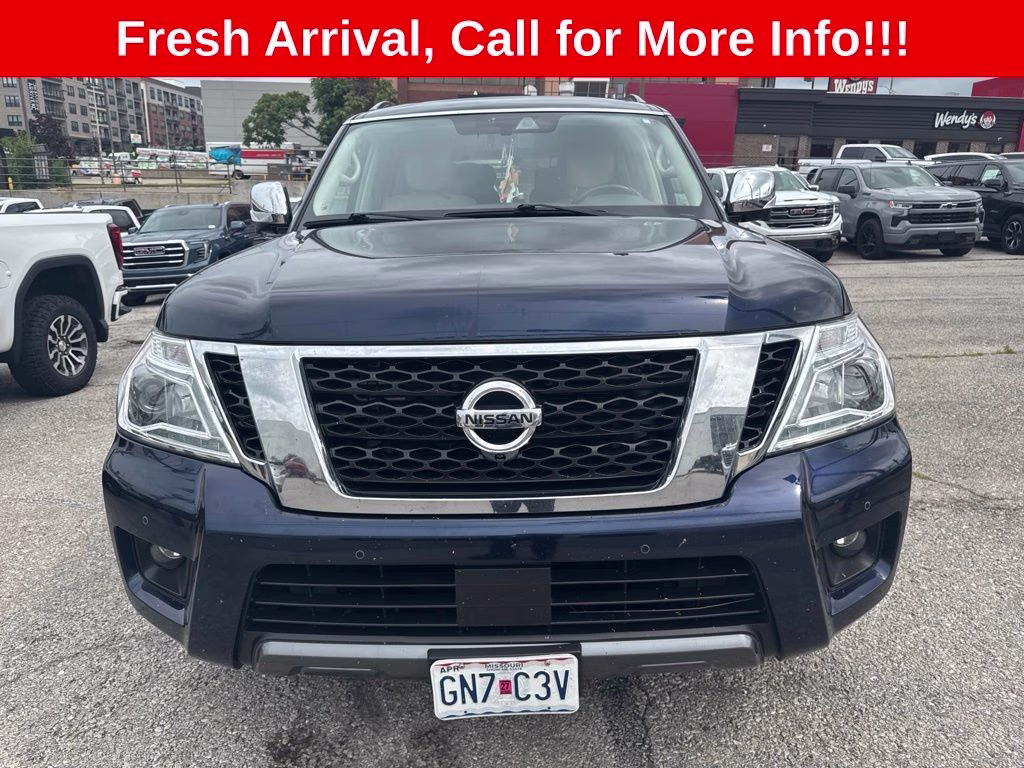 2019 Hermosa Blue Pearl Nissan Armada Platinum 4X4 SUV