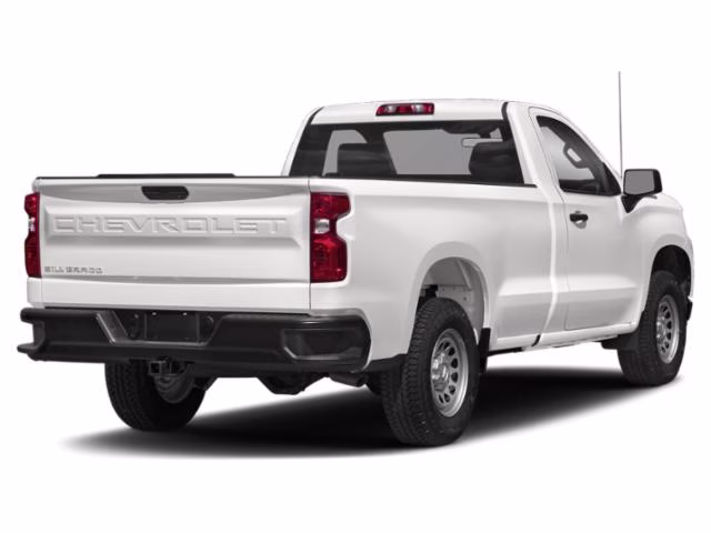 2020 Summit White Chevrolet Silverado 1500 WT RWD Truck