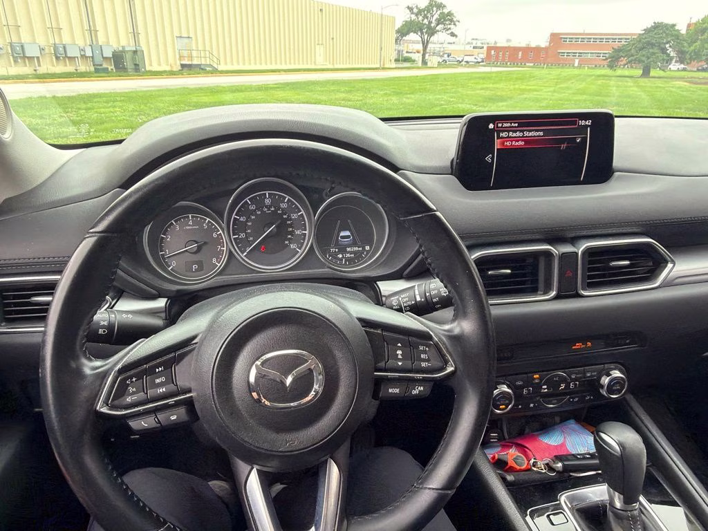 2017 Soul Red Crystal Metallic Mazda CX-5 Touring AWD SUV
