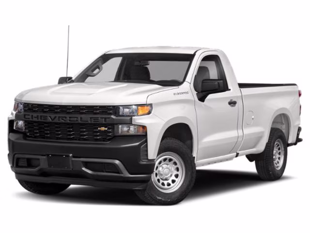 2020 Summit White Chevrolet Silverado 1500 WT RWD Truck
