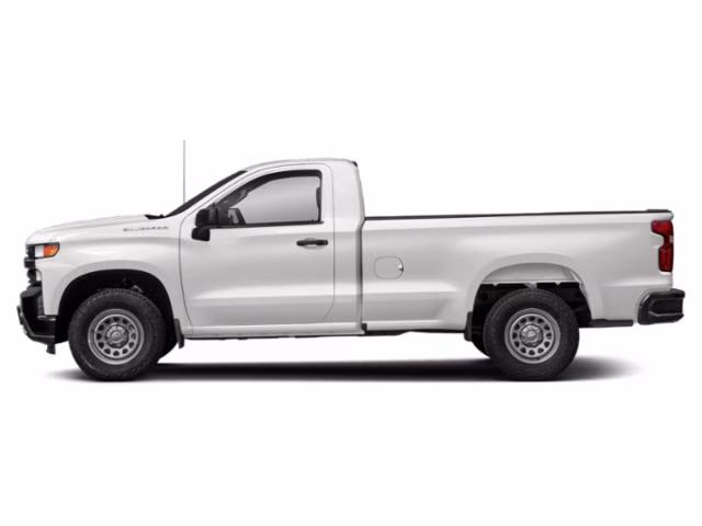 2020 Summit White Chevrolet Silverado 1500 WT RWD Truck