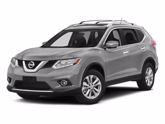 2014 Brilliant Silver Nissan Rogue SV AWD SUV