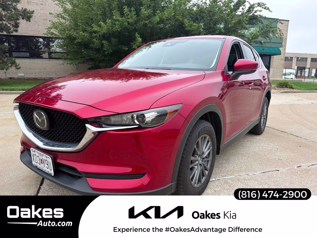 2017 Soul Red Crystal Metallic Mazda CX-5 Touring AWD SUV
