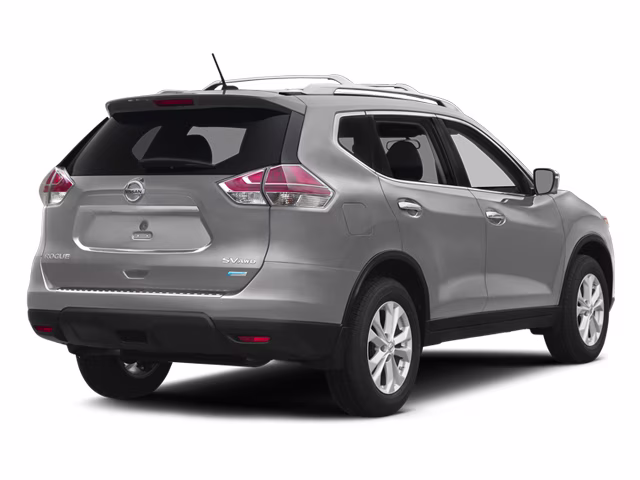 2014 Brilliant Silver Nissan Rogue SV AWD SUV
