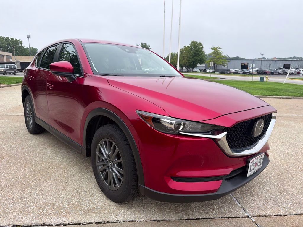 2017 Soul Red Crystal Metallic Mazda CX-5 Touring AWD SUV