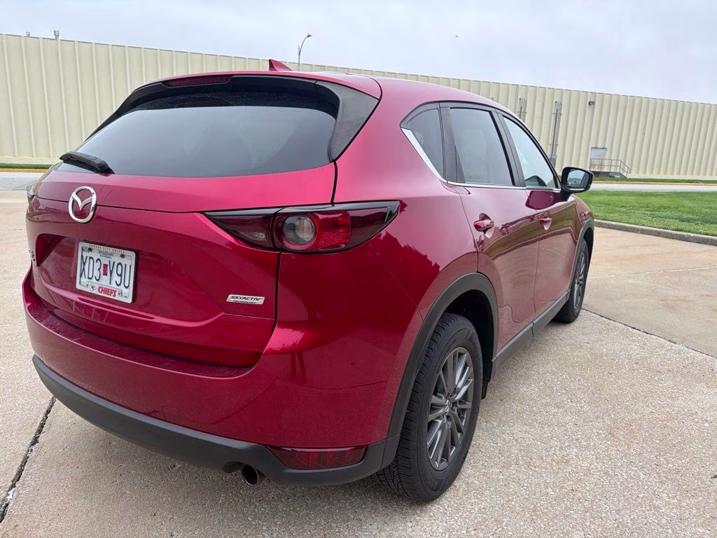 2017 Soul Red Crystal Metallic Mazda CX-5 Touring AWD SUV