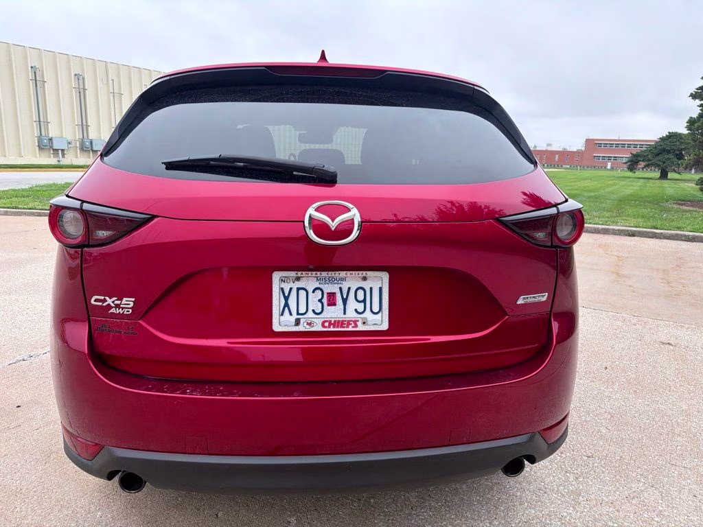 2017 Soul Red Crystal Metallic Mazda CX-5 Touring AWD SUV
