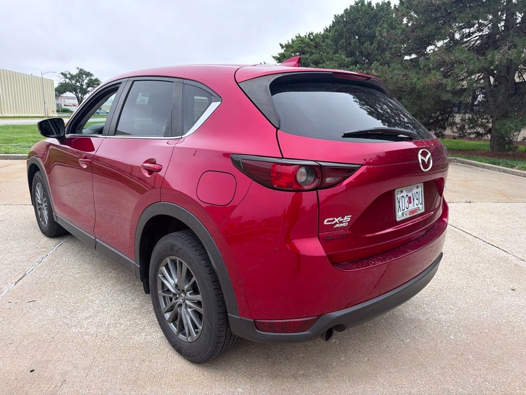 2017 Soul Red Crystal Metallic Mazda CX-5 Touring AWD SUV