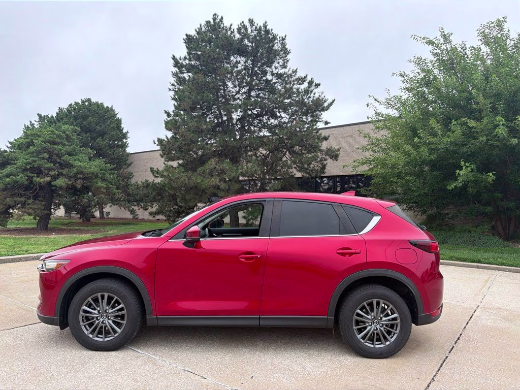 2017 Soul Red Crystal Metallic Mazda CX-5 Touring AWD SUV
