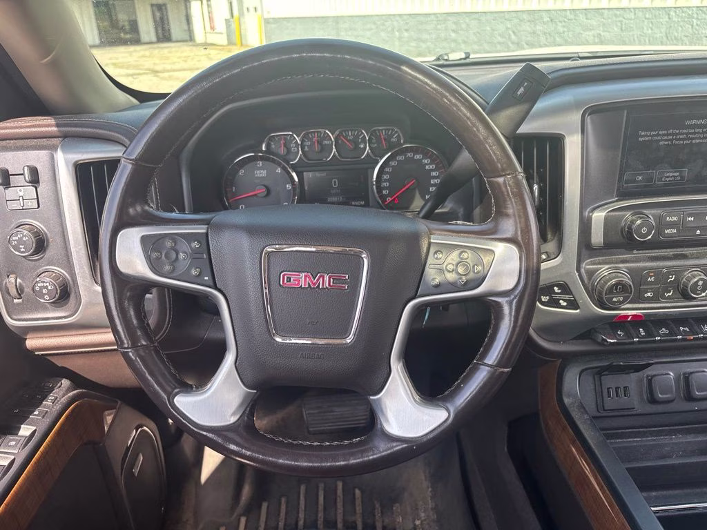 2015 White Diamond Tricoat GMC Sierra 1500 SLT 4X4 Truck