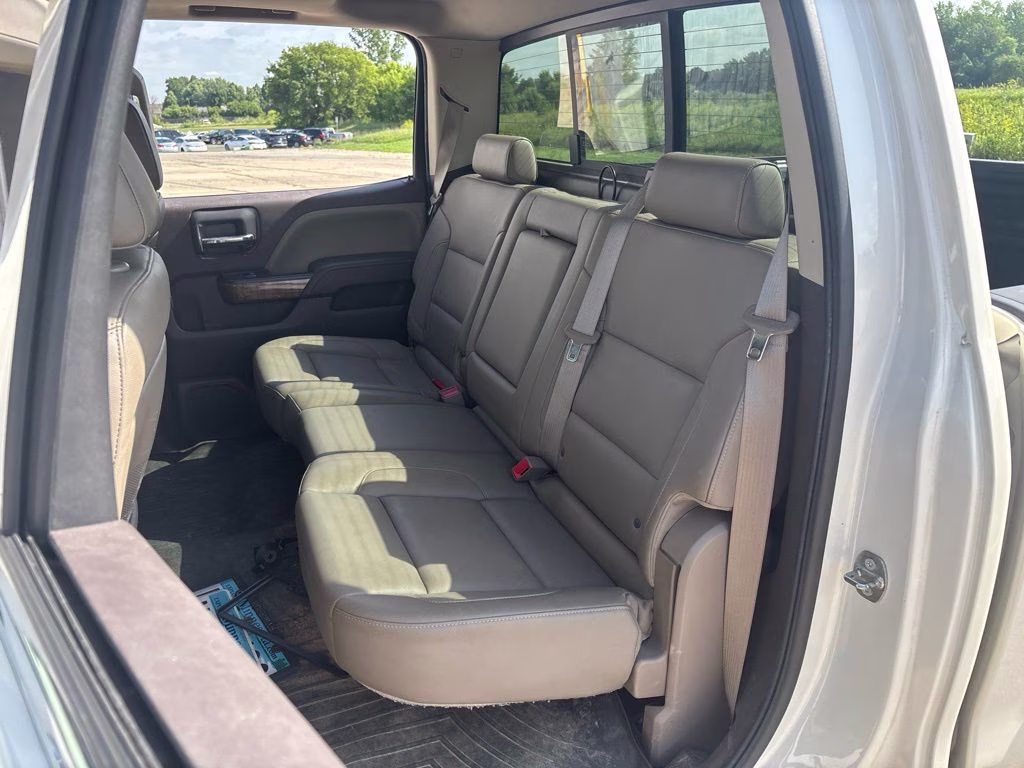 2015 White Diamond Tricoat GMC Sierra 1500 SLT 4X4 Truck