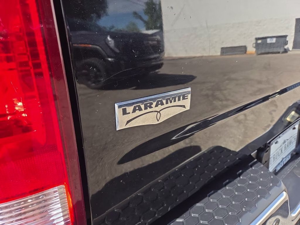 2012 Black Clearcoat Ram 1500 Laramie 4X4 Truck