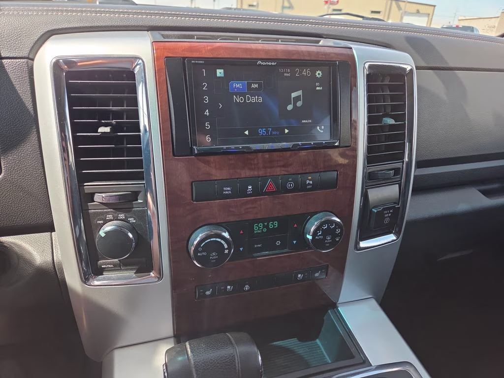 2012 Black Clearcoat Ram 1500 Laramie 4X4 Truck