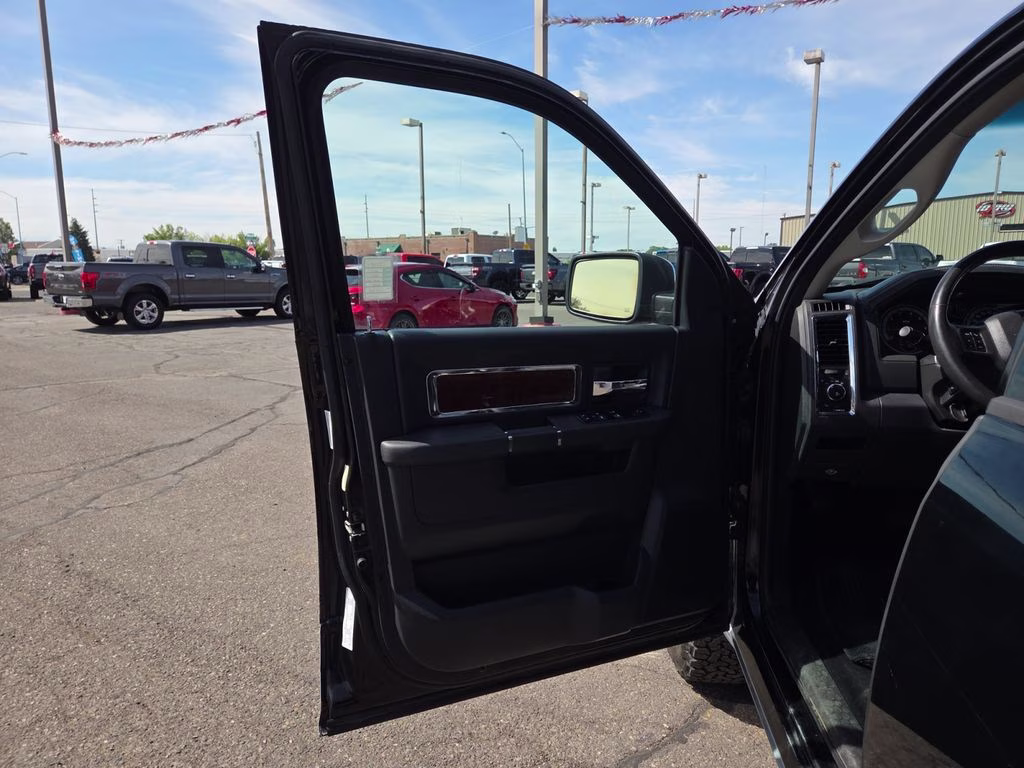 2012 Black Clearcoat Ram 1500 Laramie 4X4 Truck