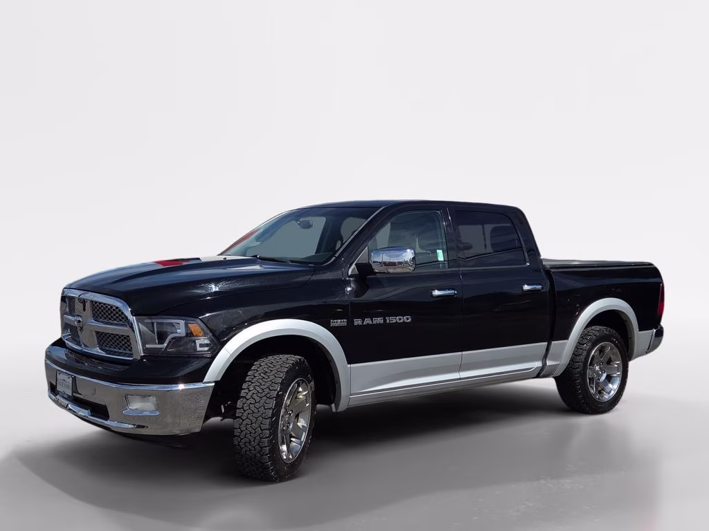 2012 Black Clearcoat Ram 1500 Laramie 4X4 Truck
