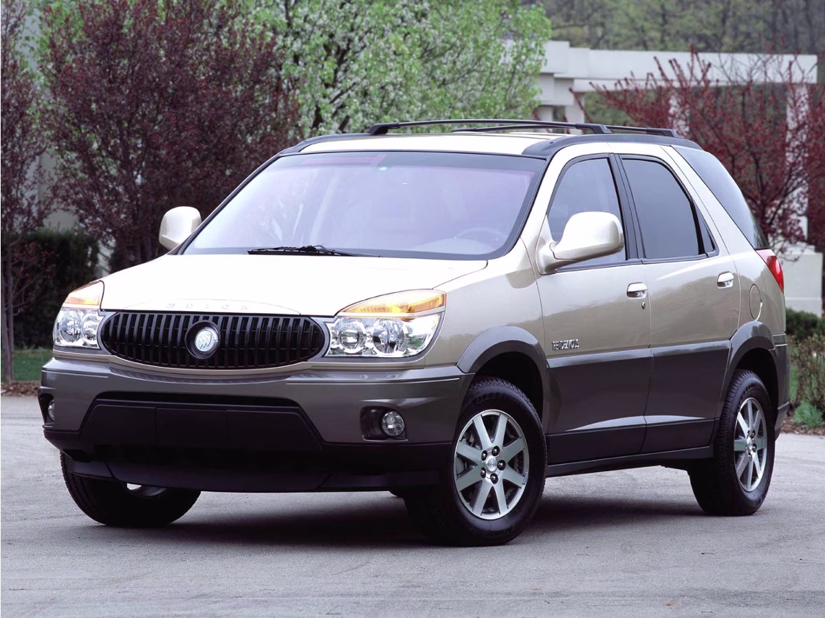 2003 Medium Red Metallic Buick Rendezvous CXL AWD SUV
