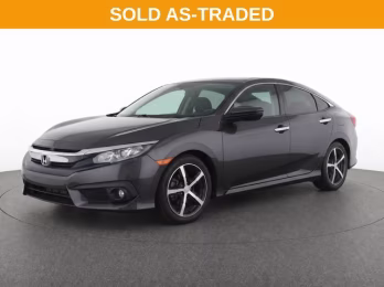 2017 Modern Steel Metallic Honda Civic LX FWD Sedan