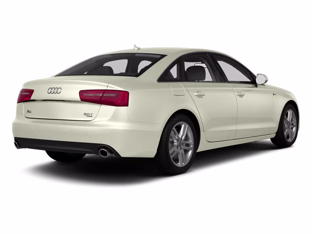 2013 Glacier White Audi A6 3.0T Prestige AWD Sedan