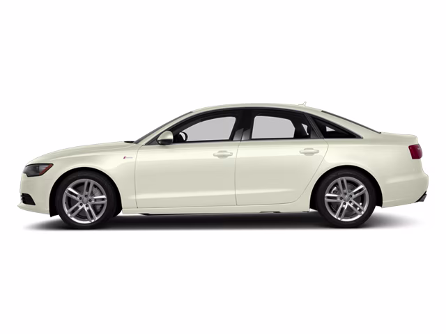 2013 Glacier White Audi A6 3.0T Prestige AWD Sedan