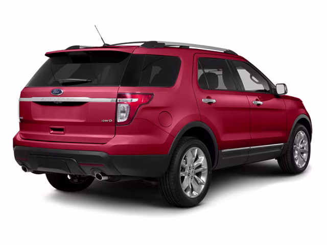 2014 Red Ford Explorer XLT FWD SUV