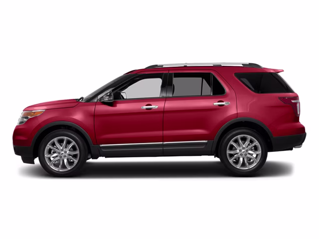 2014 Red Ford Explorer XLT FWD SUV