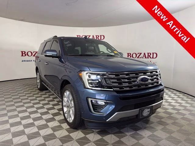 2019 Blue Metallic Ford Expedition Limited RWD SUV