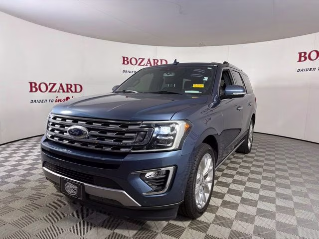 2019 Blue Metallic Ford Expedition Limited RWD SUV