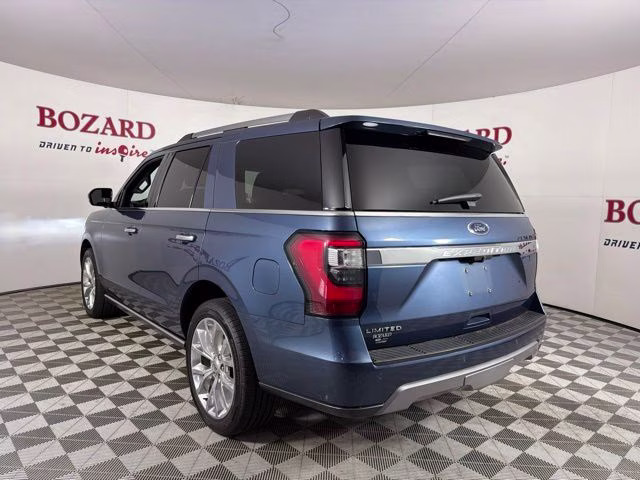 2019 Blue Metallic Ford Expedition Limited RWD SUV