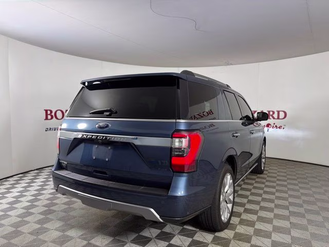 2019 Blue Metallic Ford Expedition Limited RWD SUV